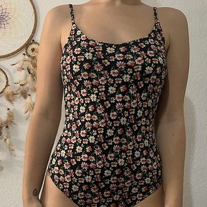 Floral bodysuit